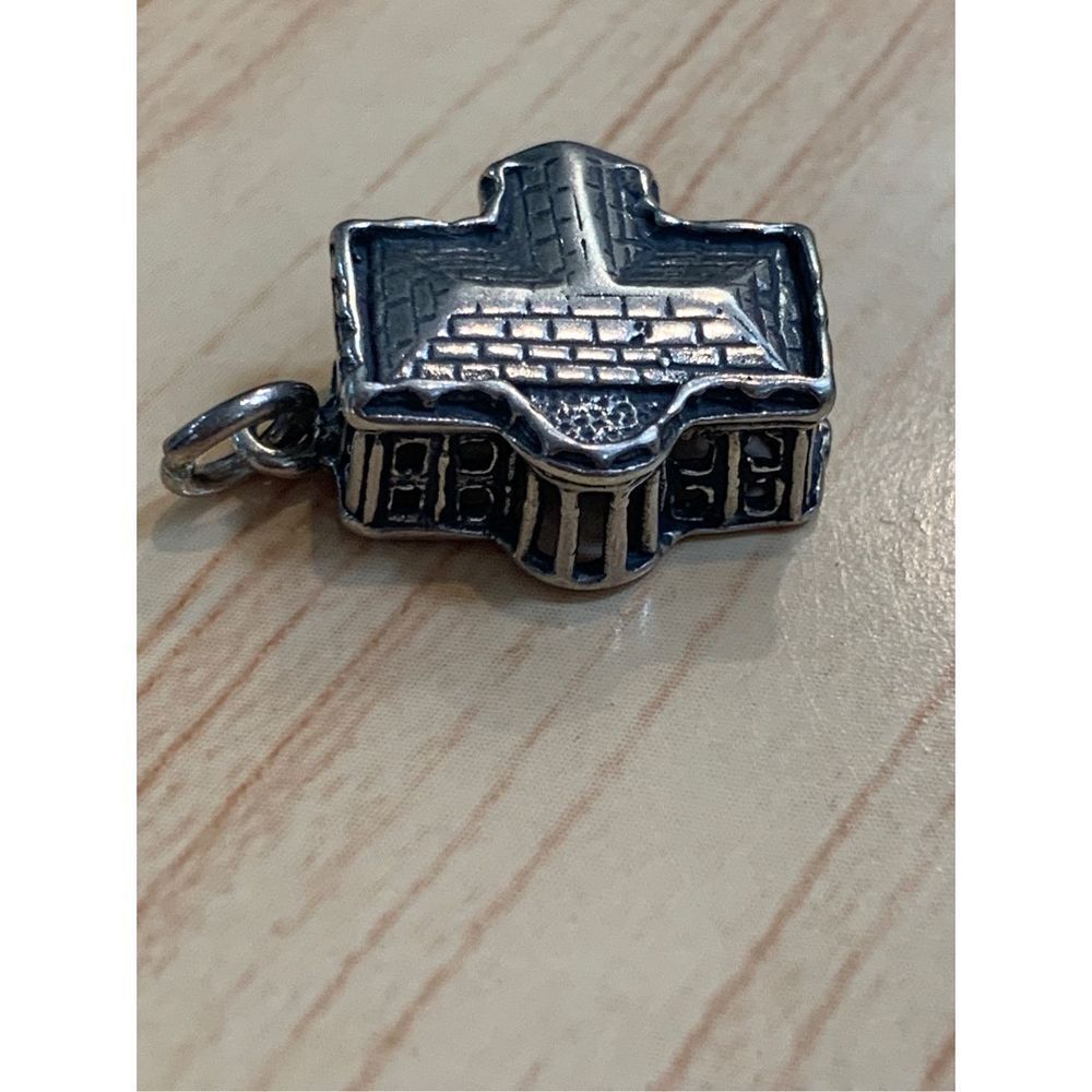 White House Sterling Silver Jewelry Charm #Washington DC #USA #travel